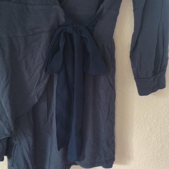 Anthropologie Deletta Wrap Top with Bow - Picture 4 of 8